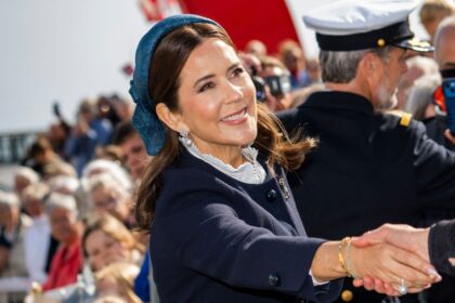 Why Queen Mary traded soft pink for navy blue after becoming Queen