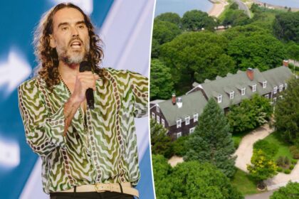 Russell Brand, facing multiple rape charges, to headline voting rights event in posh New York enclave
