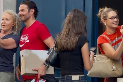 Gigi Hadid and Bradley Cooper spotted matching in Paris amid secret wedding rumors