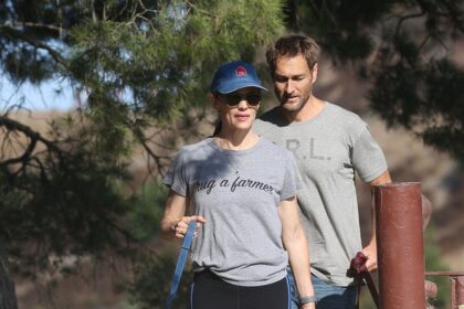 Jennifer Garner and John Miller fuel wedding talk on dog walk