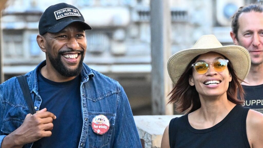 Rosario Dawson enjoys Disneyland date with boyfriend Adama Sanneh after major ‘Ahsoka’ reveal