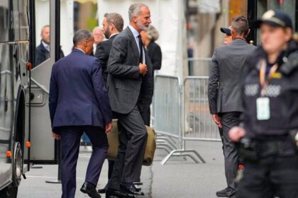 King Felipe and more pictured as European royals flock to Oslo for King Harald’s state funeral