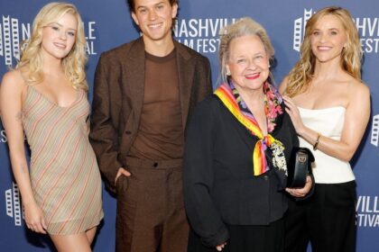 Reese Witherspoon makes the premiere of her son’s new movie a family affair