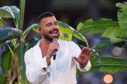 Ricky Martin Rocks a Bold New Blonde Look at His Venice Film Festival Debut