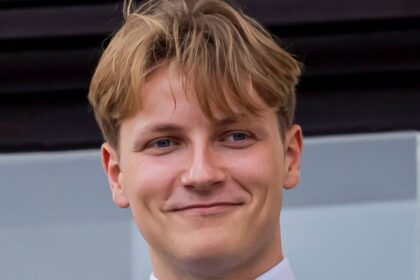 Prince Sverre Magnus of Norway begins first day of university in Portugal after double family heartbreak