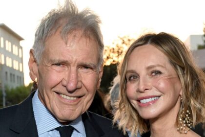 Harrison Ford and Calista Flockhart are the picture-perfect couple on star-studded date night