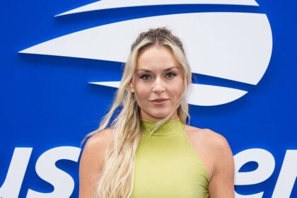 Lindsey Vonn makes glamorous return to spotlight after crash that nearly cost her a leg