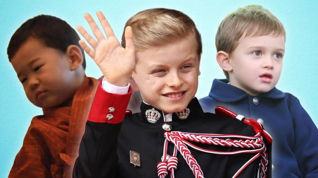Meet the youngest male heirs born to rule thrones around the world