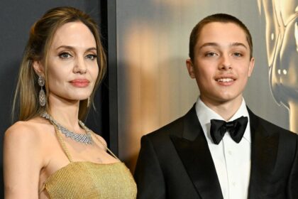 Angelina Jolie’s son Knox coordinates his bold new hair with an unexpected fashion choice