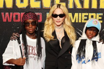 Madonna shares then-and-now photos of ‘sassy’ twins Stella and Estere on their 14th birthday