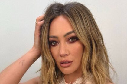 Hilary Duff’s ‘naked’ lace dress has fans ‘in a trance’ in head-turning new appearance