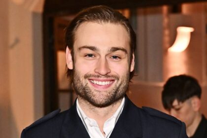 As The Blame hits TV screens, meet Douglas Booth’s equally famous wife
