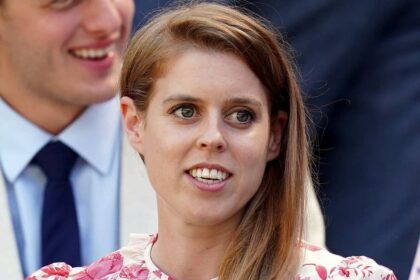 Princess Beatrice wows in cut-out dress as she’s spotted on the dance floor at glamorous wedding