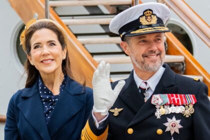 King Frederik honors a centuries-old royal connection as Queen Mary steps out with a future queen in Germany