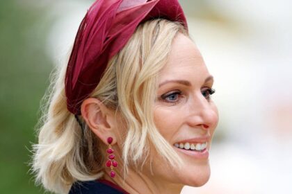 Zara Tindall was the ultimate lady in red in thigh-split gown we all forgot