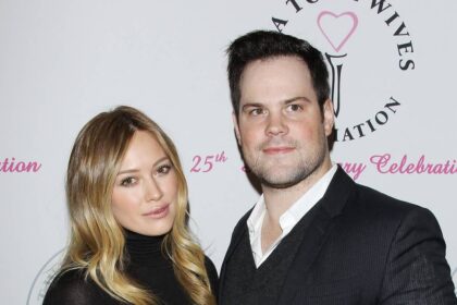 Hilary Duff reunites with ex-husband Mike Comrie in rare new photos as they come together for son Luca, 14