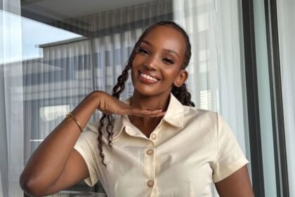 Miss World Uganda wears jawdroping C-section gown during competition