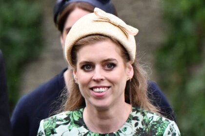 Princess Beatrice was the spitting image of mum Sarah Ferguson with tumbling red hair