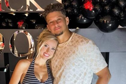 Patrick Mahomes’ 3 kids cheer him on during latest outing in new family photos
