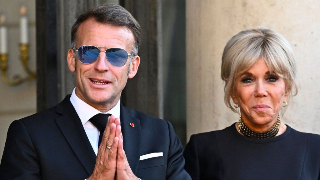 Emmanuel Macron trades the Élysée Palace for jet skis during summer escape