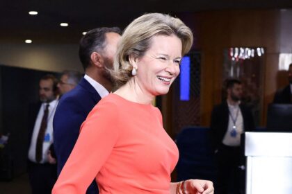 Queen Mathilde and Queen Máxima unexpectedly coordinate in red and pink at the United Nations