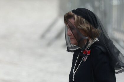 Queen Sonja’s emotional farewell at King Harald’s funeral