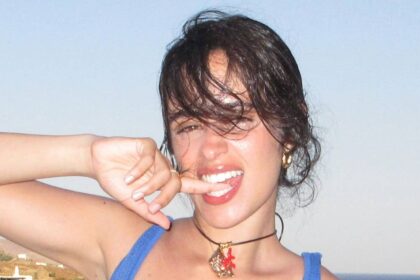 Camila Cabello shows off toned figure in skimpy string bikini on Greece trip