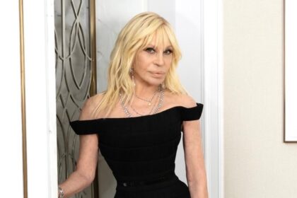 Donatella Versace Says She ‘Believes Creativity Should Be Fearless’ as She Celebrates New REVOLVE Venture