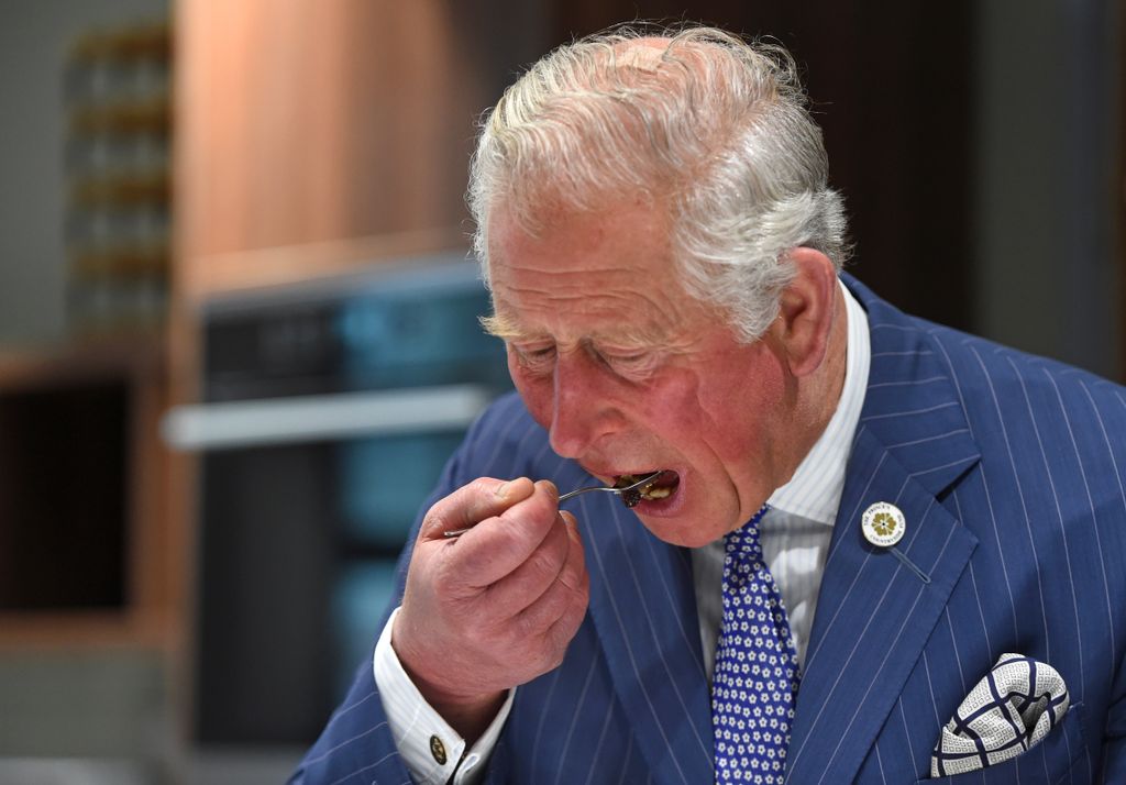 Kign Charles during the opening of Waitrose & Partners Food Innovation Studio in 2019