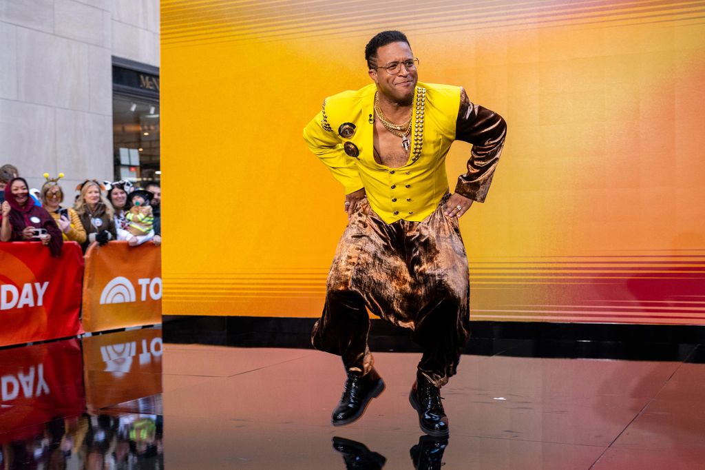 Craig Melvin as MC Hammer on Tuesday, October 31, 2023