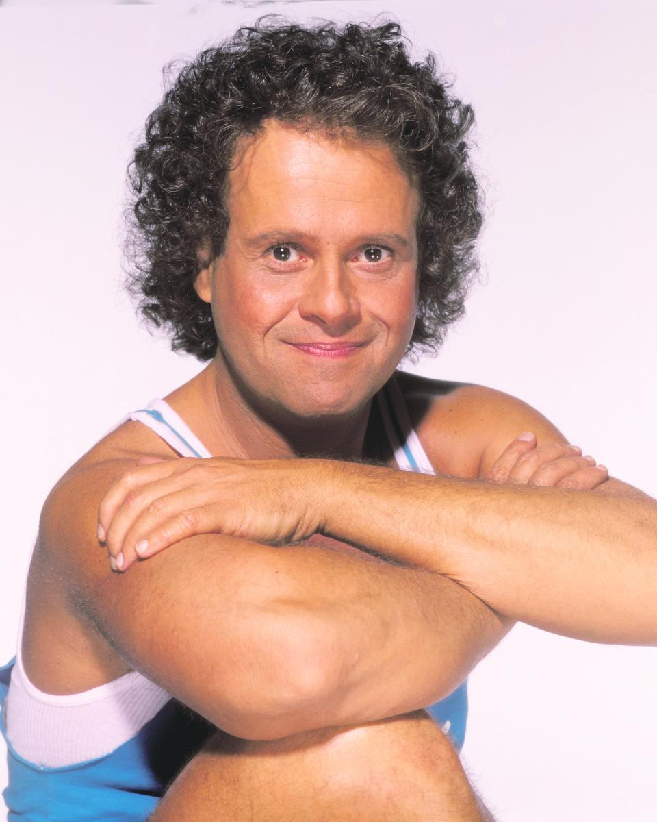 Richard Simmons poses for a portrait in 1992 in Los Angeles.