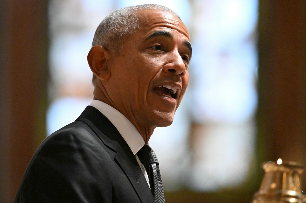 Obama speaks in Ethel's honor