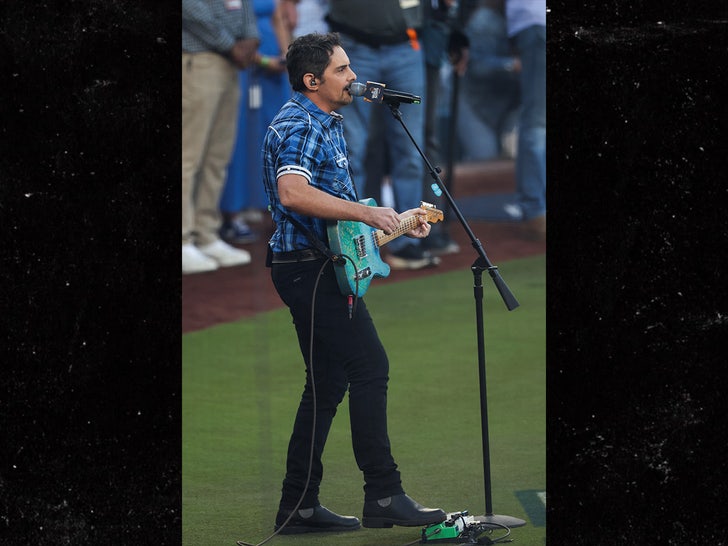 dodgers world series brad paisley