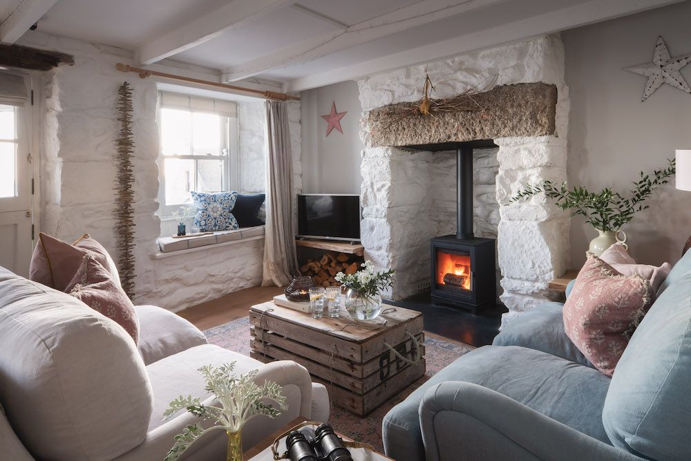 Anchor Cottage living room