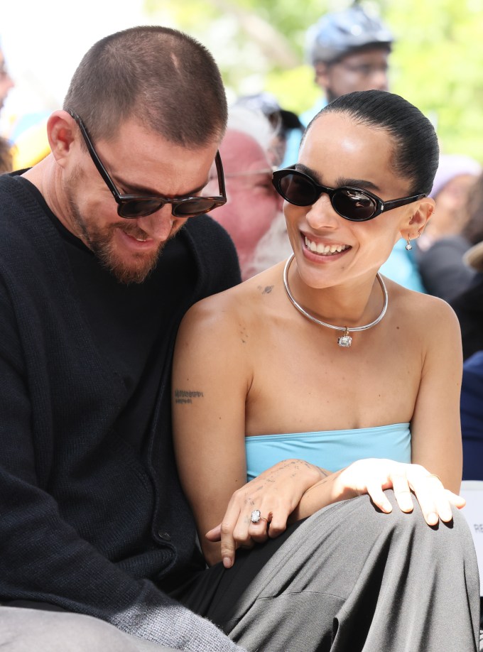 Channing & Zoe at Lenny Kravitz’s Walk of Fame Ceremony