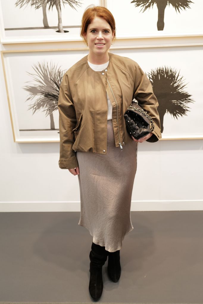 Princess Eugenie full length at Frieze Art Fair