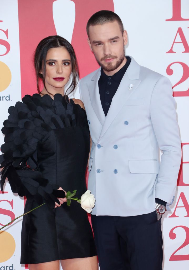 Cheryl and Liam Payne at 38th Brit Awards, Arrivals, The O2 Arena, London, UK - 21 Feb 2018