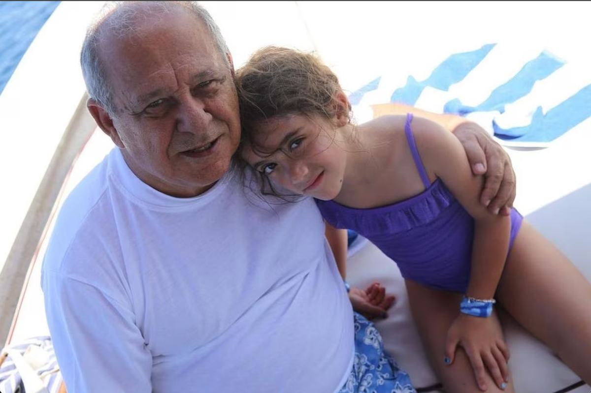 Valentina has grown up with the love of her grandpa 