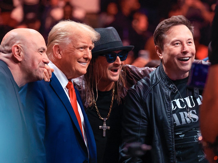 dana white donald trump kid rock elon musk