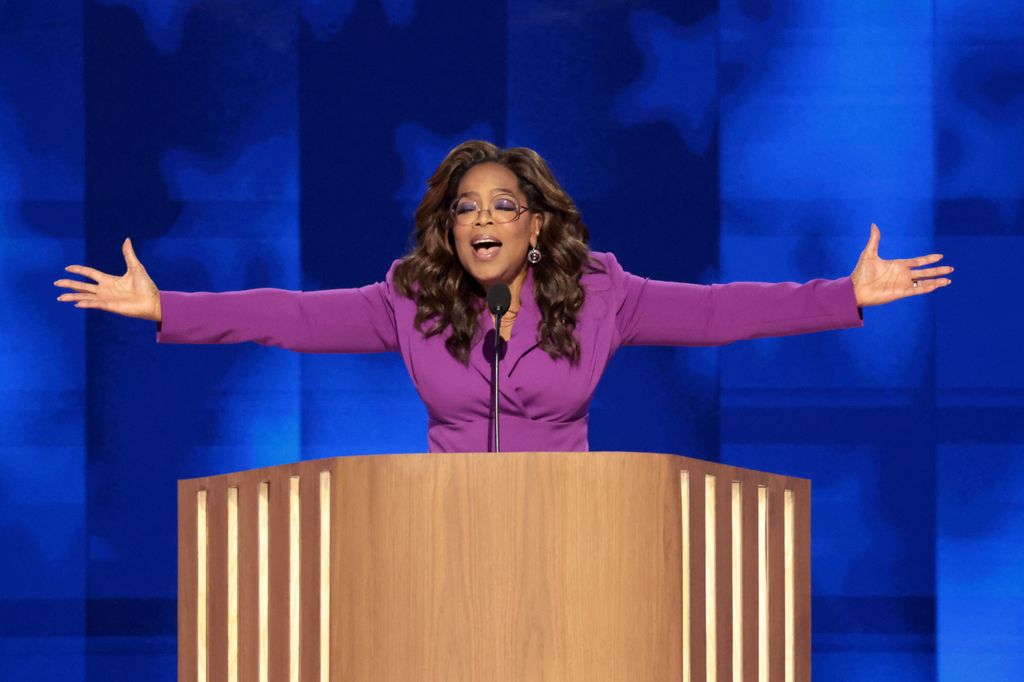  Oprah Winfrey wowed the crowds