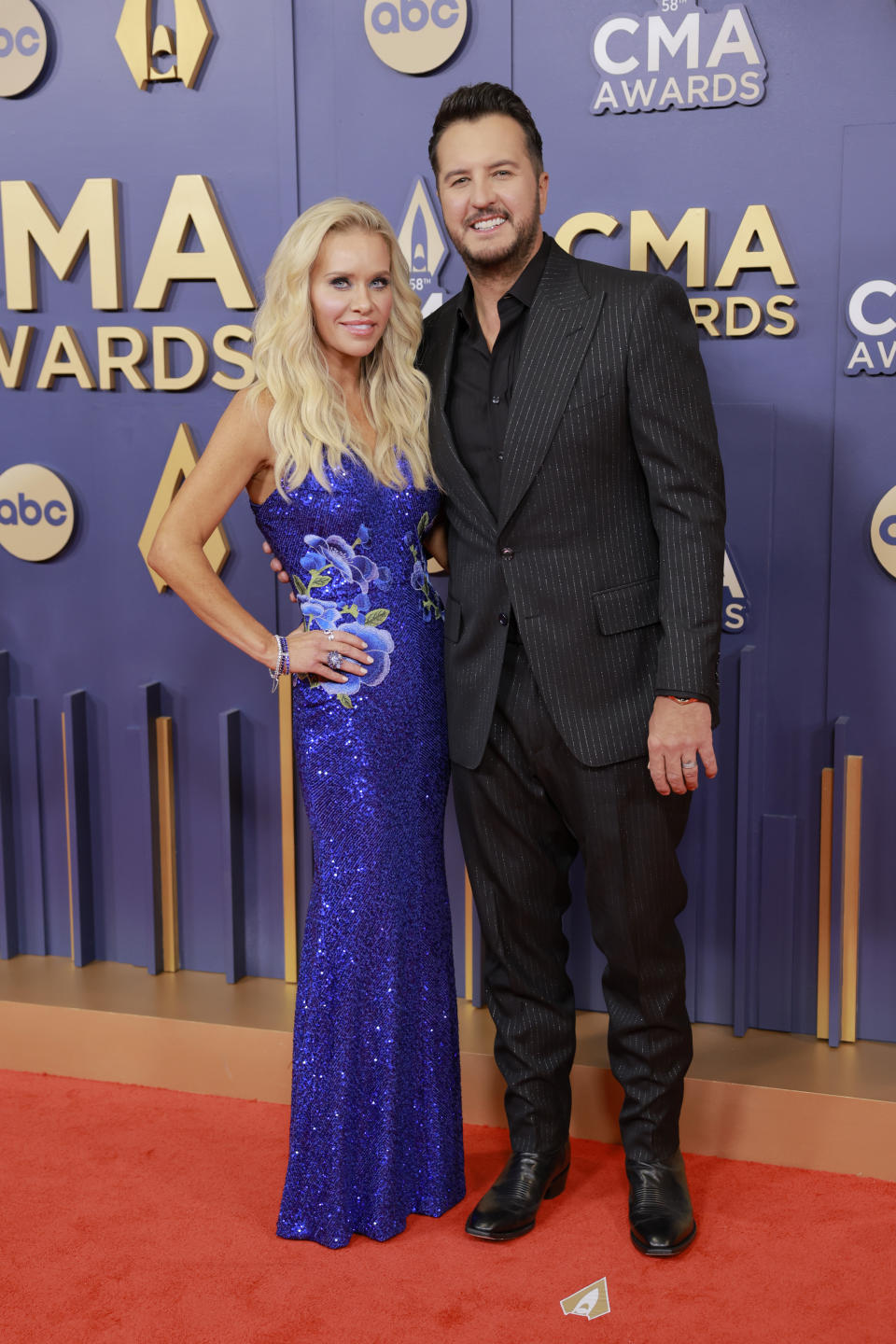 Caroline Bryan and Luke Bryan. (Jason Kempin/Getty Images)