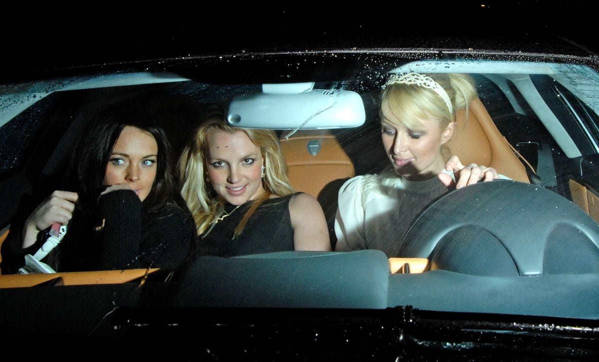  Lindsay Lohan, Britney Spears and Paris Hilton 