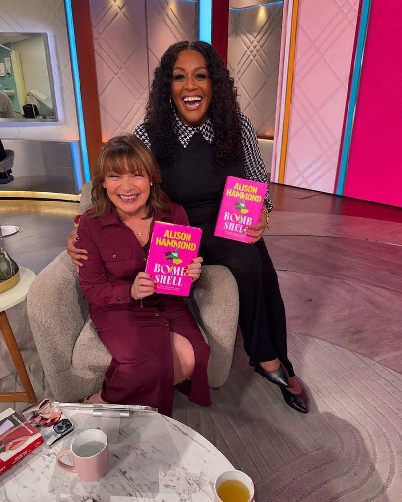 Alison Hammond and Lorraine Kelly