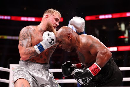 Mike Tyson vs. Jake Paul: Photos From Their 2024 Fight