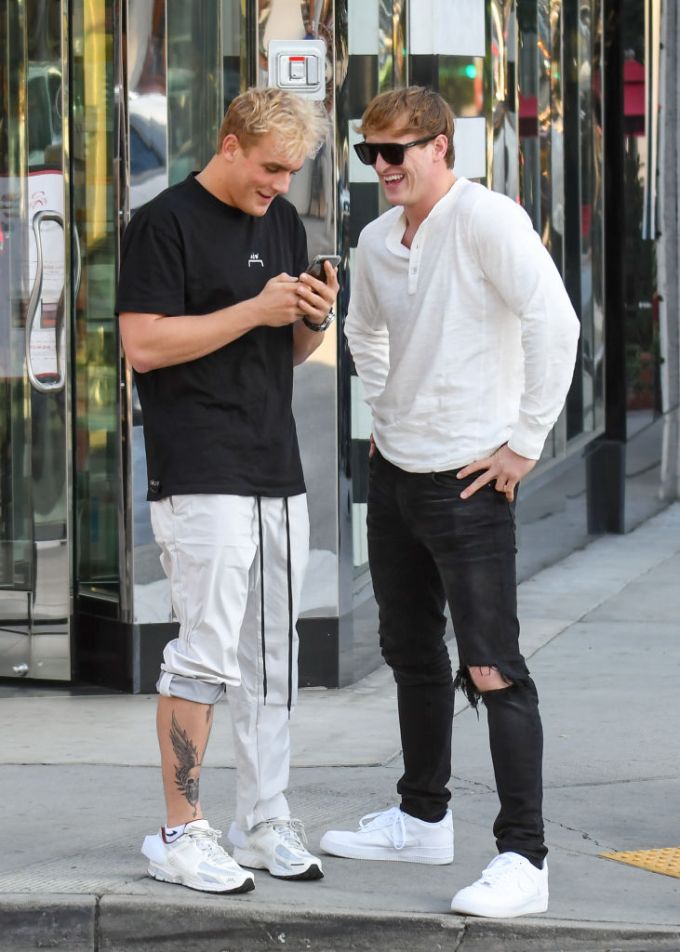 Jake Paul and Logan Paul Spotted Out in California