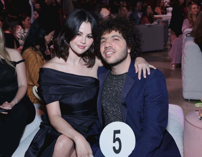 Selena Gomez & Benny Blanco at the Rare impact Fund Benefit