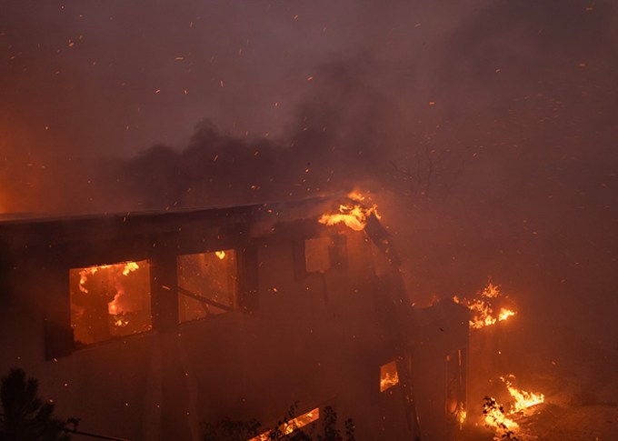 The Fires Coursed Through Houses