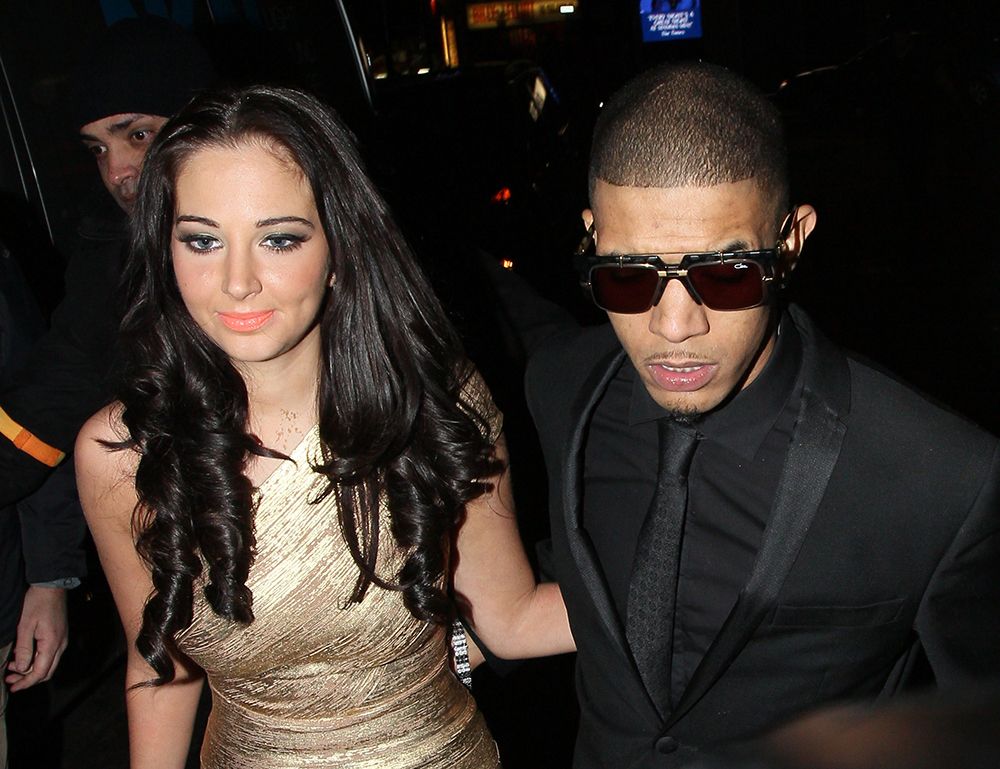 Tulisa and her N-Dubz bandmate Fazer in 2011