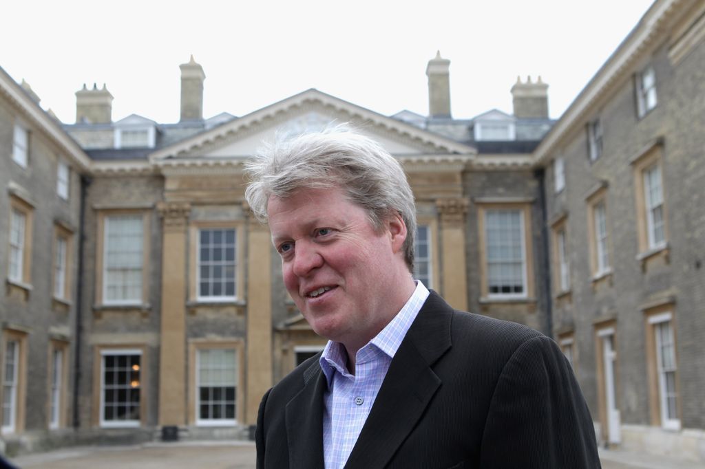 Charles Spencer resides at Althorp