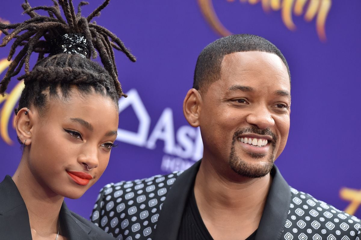 Willow and Will Smith